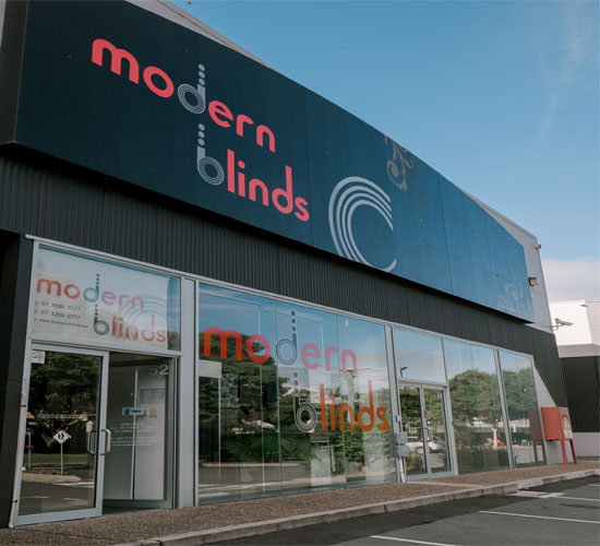 Modern Blinds Showroom